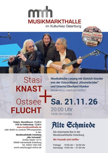 Entradas para Stasi KNAST + Ostsee FLUCHT en 21.11.2026 - Comprar entradas
